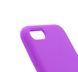 Силіконовий чохол Full Cover для iPhone SE 2020 grape Full Camera