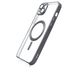 Чохол Fibra Titanium with MagSafe для iPhone 15 Plus clear/black Full Camera