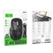 Беспроводная компьютерная мышь HOCO GM40 Dixon RGB dual-mode (rechargeable version) black