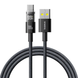 Кабель Baseus Display 2 Fast Charging USB toType-C 100W 1m black