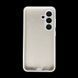 Силиконовый чехол WAVE Full Cover для Samsung S25 white Full Camera