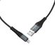 USB кабель Hoco X38 Cool Lightning QC 2.4A/1m black