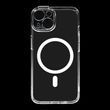 Силіконовий чохол Baseus Crystal Magnetic case для iPhone 14 clear Full Camera