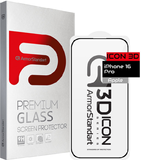 Захисне скло ArmorStandart Icon 3D для iPhone 16 Pro Black (ARM78028)