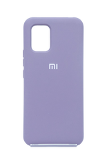 Силіконовий чохол Full Cover для Xiaomi Mi 10 Lite lavander gray