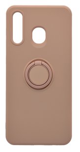 Чохол (TPU) Candy Ring для Samsung A20/A30 pink sand