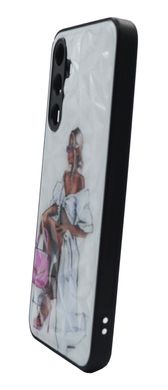 TPU+PC чехол Prisma Ladies для Samsung A25 5G pink bag Full Camera