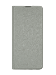 Чохол книжка FIBRA (рельєф) для Samsung S20 gray