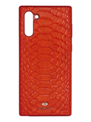 Чохол накладка Vorson під шкіру для Samsung Note 10 red