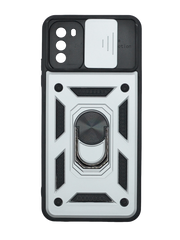 Чехол Camshield Serge Ring for Magnet для Xiaomi Poco M3 stell противоударный шторка/защита камеры