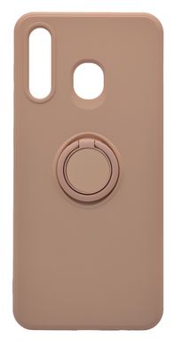 Чохол (TPU) Candy Ring для Samsung A20/A30 pink sand