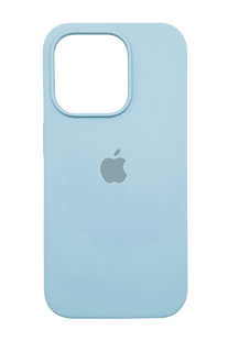 Силіконовий чохол Full Cover для iPhone 15 Pro Max sky blue (sweet blue)