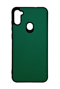 Накладка шкіра Epic Vivi для Samsung A11 pine green