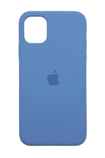 Силиконовый чехол Full Cover для iPhone 11 denim blue