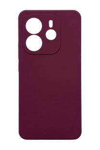 Силиконовый чехол Full Cover Lakshmi для Xiaomi Redmi Note14 4G plum (AAA)Full Camera без logo