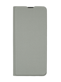 Чохол книжка FIBRA (рельєф) для Samsung S20 gray