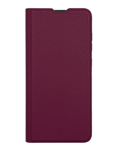 Чехол книжка FIBRA (рельеф) для Xiaomi Redmi Note 12S bordo Full Camera