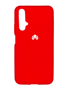 Силіконовий чохол Full Cover для Huawei Nova 5T red