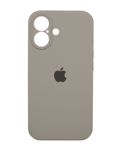 Силіконовий чохол Full Cover для iPhone 16 Plus lavander Full Camera