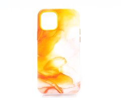 Чохол шкіряний Figura Series Case with MagSafe для iPhone 12/12 Pro orange