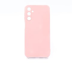 Силіконовий чохол Full Cover для Samsung A24 4G pink Full Camera без logo