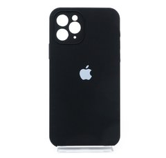 Силіконовий чохол Full Cover для iPhone 11 Pro black Full Camera