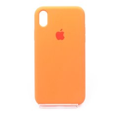 Силіконовий чохол Full Cover для iPhone XR kumquat