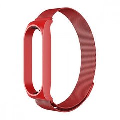 Ремінець Milanese Loop Xiaomi Mi Band 3/4 red №18
