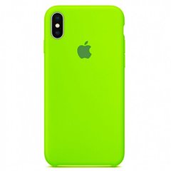 Силіконовий чохол original для iPhone XS Max party green
