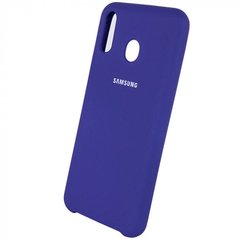 Силиконовый чехол Silicone Cover для Samsung M20 ocean blue