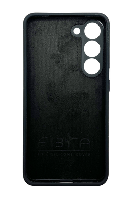 Силіконовий чохол Fibra для Samsung S23 black Full Camera