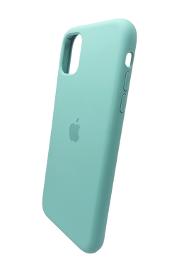 Силиконовый чехол Full Cover для iPhone 11 marine green