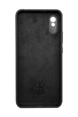 Силіконовий чохол Full Cover Lakshmi для Xiaomi Redmi 9A black (AAA) Full Camera без logo