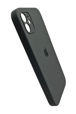 Силіконовий чохол Full Cover Square для iPhone 11 dark gray Full Camera