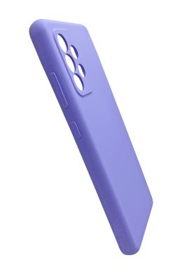 Силіконовий чохол WAVE Full Cover для Samsung A52 light purple Full Camera