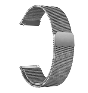 Ремінець Milanese Loop для Xiaomi Amazfit/Samsung 22mm silver