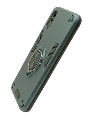 Чохол SP Transformer Ring for Magnet для Xiaomi Redmi 9A green протиударний Full Camera