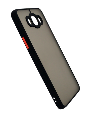 Чехол 2 в 1 Matte Color для Samsung J7 2016 red/black Full camera