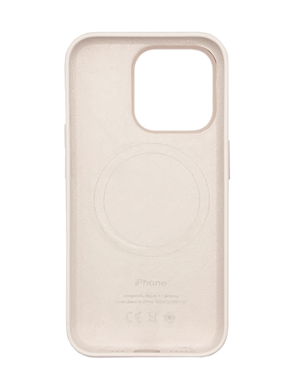 Силиконовый чехол with MagSafe для iPhone 14 Pro chalk pink