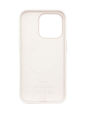 Силіконовий чохол with MagSafe для iPhone 15 Pro light pink