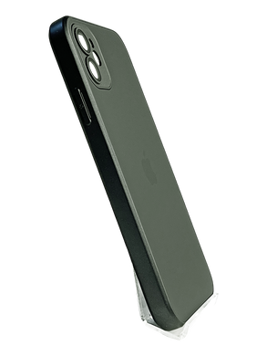 Чохол TPU+Glass sapphire matte case with MagSafe для iPhone 11 cangling green