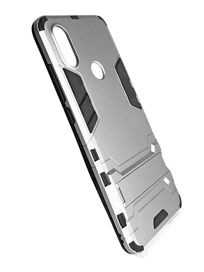Накладка Protective для Xiaomi Mi 6X/Mi A2 silver с подставкой