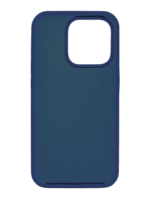 Силіконовий чохол Full Cover для iPhone 15 Pro navy blue(49)