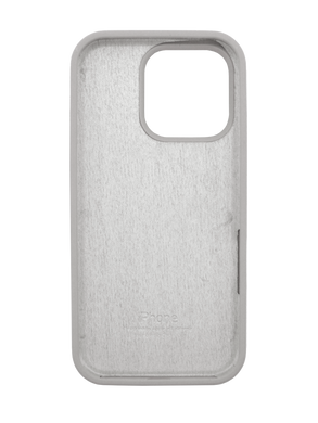 Силиконовый чехол Full Cover для iPhone 16 Pro Max grey