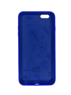 Силіконовий чохол Full Cover для iPhone 6+ shiny blue