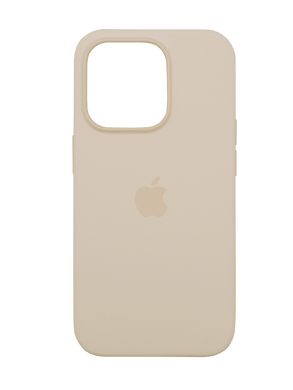 Силіконовий чохол with MagSafe для iPhone 14 Pro chalk pink