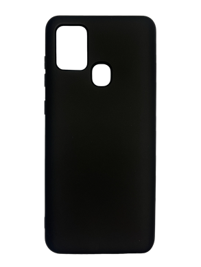 Силіконовий чохол Full Cover для Samsung A21s black без logo