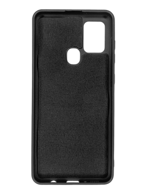 Силіконовий чохол Full Cover для Samsung A21s black без logo