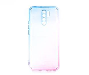 Накладка Ultra Gradient для Xiaomi Redmi 9 blue/pink