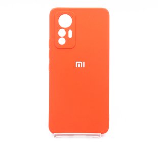 Силіконовий чохол Full Cover для Xiaomi Mi 12 Lite red Full Camera